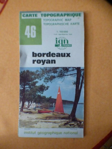 Carte ign verte bordeaux - ign,