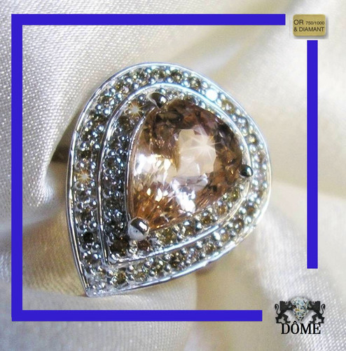 Somptueuse bague diamant - ♛,