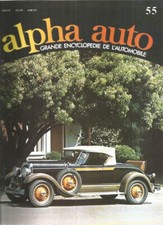 ALPHA AUTO N°55 - CHRYSLER - CIMENT - CIRCUIT AUTOMOBILE - CIRCULATION AUTO.