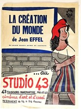 JEAN EFFEL "LA CREATION DU MONDE"