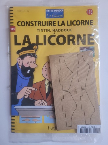 Tintin construire licorne - la,