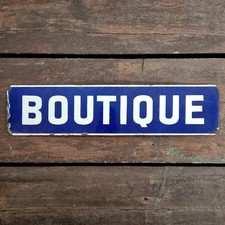 Ancienne plaque émaillée «