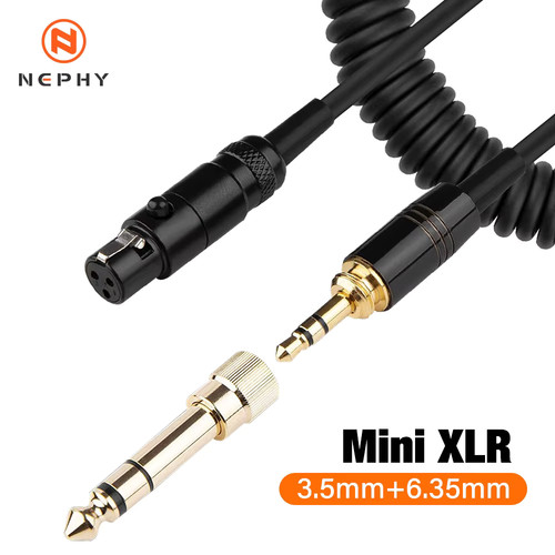 Câble audio 5mm xlr mini - câble, 3.5mm