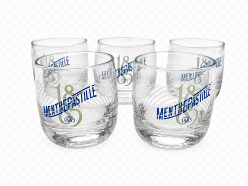 Lot 5 verres - de,