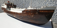 Grand bateau bois - en, ancien