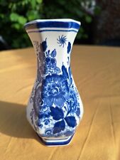 Petit vase bleu Delft en