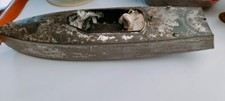 Ancien BATEAU Canot JEP Fabrication  France Tôle a restaurer / mécano cij jrd