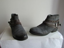 bottines pantanetti cuir peau marron pointure 38