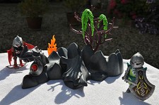 LOT  PLAYMOBIL ROCHER LES