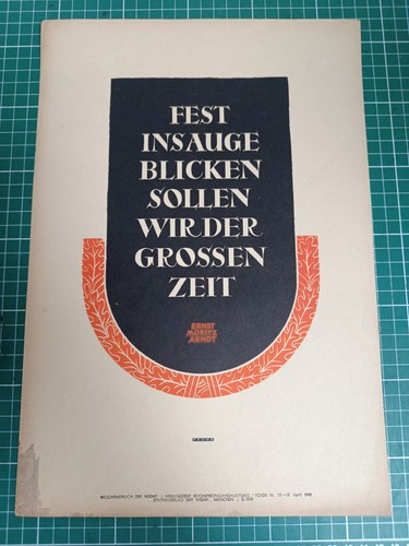 Wochenspruch der nsdap - nsdap,