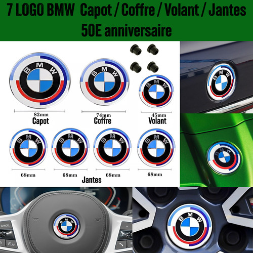 Logo emblème bmw 50e - emblème,