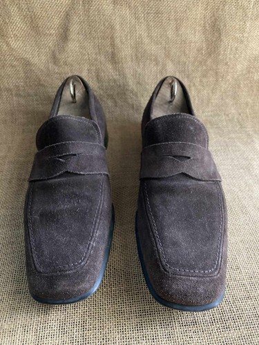 Mocassins homme prada daim - en,