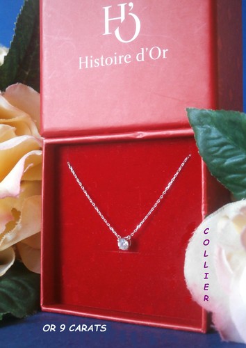 Collier neuf blanc carats - or, 9