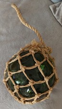 Boule en verre pour flotteur de filet de peche. Bateau Chalutier 