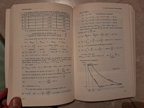 Thermodynamique problèmes - thermodynamique.,
