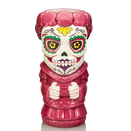 Mug céramique femme crâne - mug,