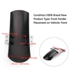 Garde-boue Pour BMW R NINE T Scrambler 2016-2019 H CBN