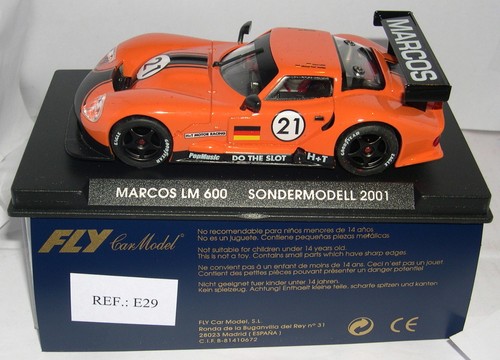 Slot car fly e29 marcos - fly,