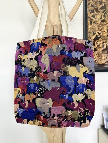 Sac cabas éléphants - sac,