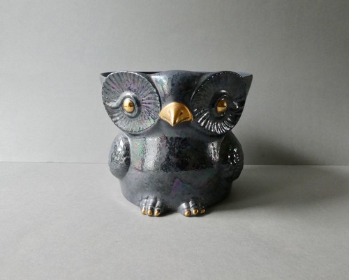 Cache pot chouette - pot, en