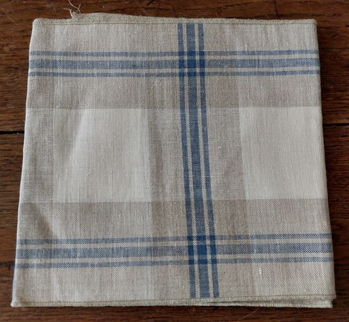 Coupon tissu vintage lin - coupon,