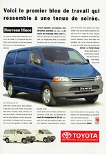 Publicité Advertising 127  1995   fourgon Toyota Hiace