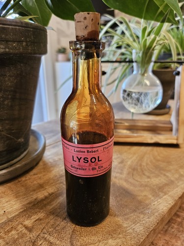 Ancien rare flacon plein - et,