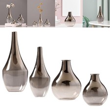 Vase en verre ornements de