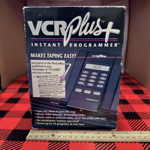 Vcr plus instant - vcr,