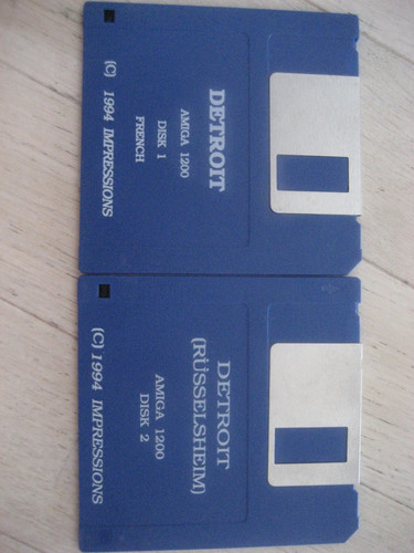 Disquettes jeu amiga - disquettes,