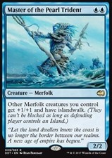 Magic MTG - Master of the Pearl Trident - Merfolk vs Goblins - EXC - EN