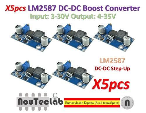 5pcs lm2587 boost - dc-dc,