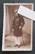 Photo Marine 14 Juillet 1929 Toulon Officier Marinier Sabre Médailles Uniforme