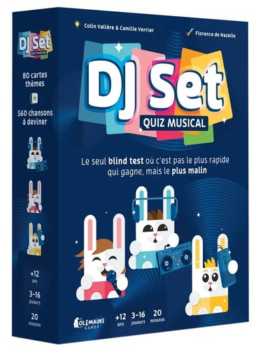 Set quiz musical - jeu, de
