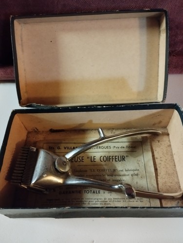 Ancienne tondeuse coiffeur - tondeuse, "le
