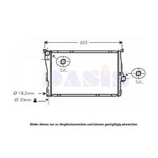 Kühler Wasserkühler Pour BMW