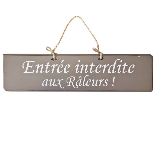 Plaque décorative bois - en,
