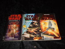 Lot Star Wars 3 tomes Editions Fleuve Noir / Pocket