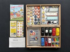 TABLOCODE Magnétique Edmond Dujardin Années 60 , Jouet Ancien Code de La Route