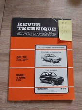 Revue Technique Renault 5 Alpine R5 Alpine Coupe R 5 Alpine 1.4 1400