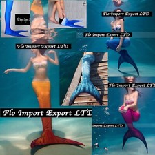 Costume Queue Sirène Fille Et Femme Maillot de Bain Mermaid Mer Piscine SMZ012T