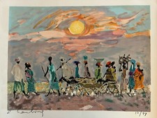 HAMBOURG André Lithographie