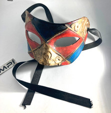 Masque Vénitien Ancien Rouge