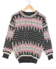 Pull pull vintage en laine