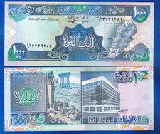 LIBAN LIBAN - BILLETS - 1000 LIVRES PIC-69 UNCIRCULATED