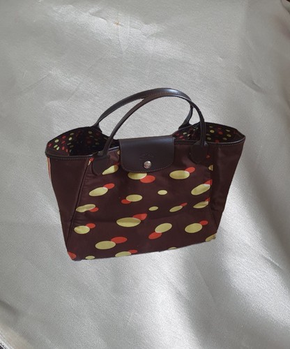 Sac longchamp toile cuir - longchamp, et