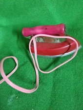 Ancien jouet fer à repasser électrique Rénolux avec sa boite  (110 volts)