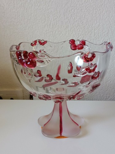 Coupe fruits cristal décor - coupe,