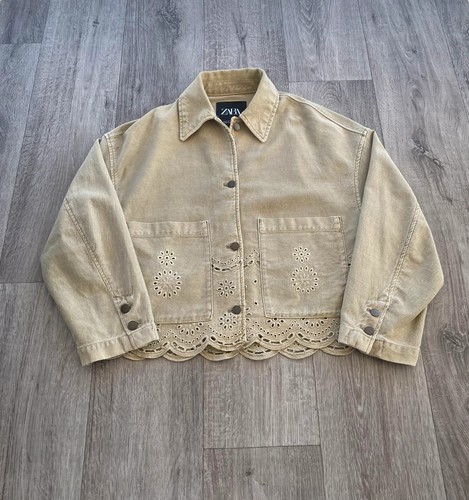 Veste jean zara virale - en,