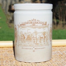 Ancien pot à confiture